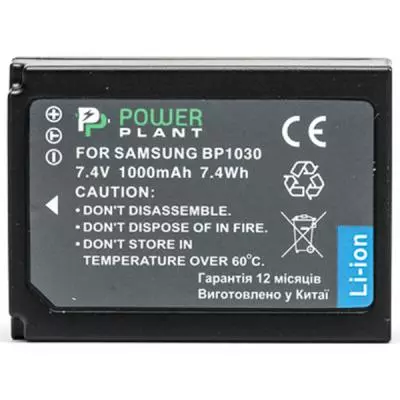 Аккумулятор к фото/видео PowerPlant Samsung BP-1030 (DV00DV1354) - 1