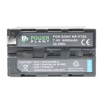 Аккумулятор к фото/видео PowerPlant Sony LED NP-F750 4400mAh (DV00DV1366) - 1