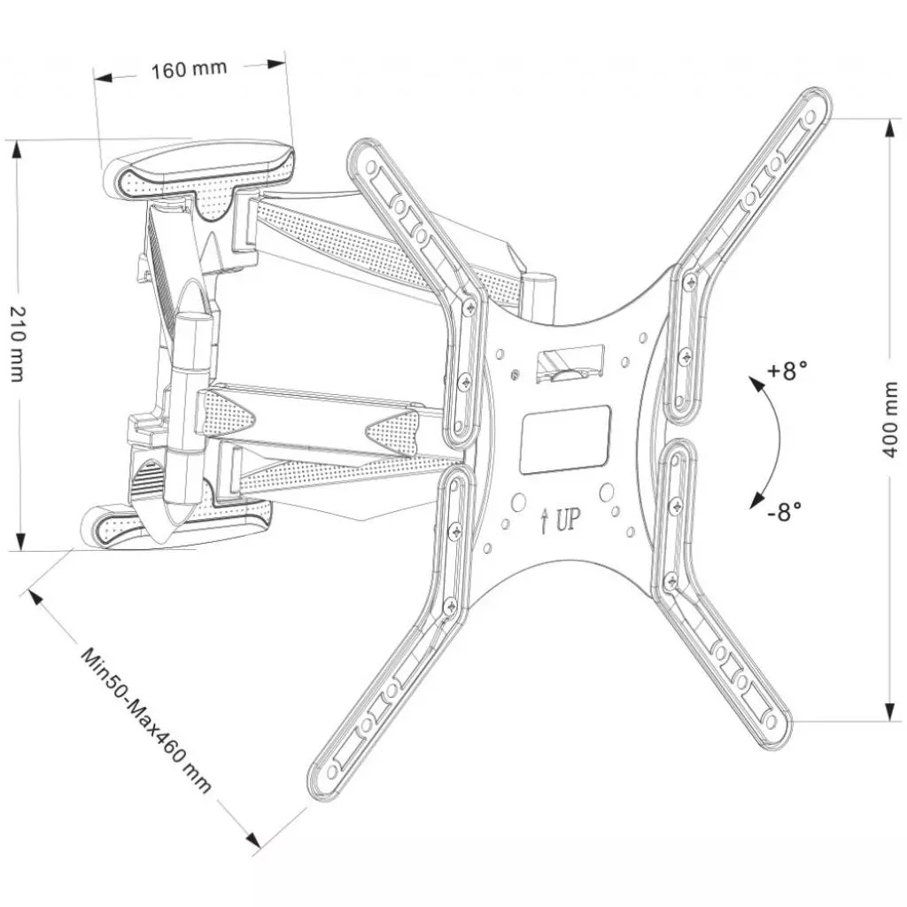 Кронштейн Charmount CT-WPLB-T404 - 6
