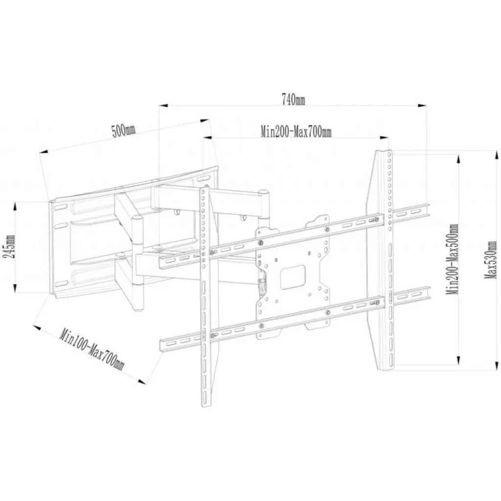 Кронштейн Charmount CT-WPLB-T800 - 1 Кронштейн Charmount CT-WPLB-T800 - 1