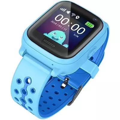 Смарт-часы UWatch KT04 Kid sport smart watch Blue (F_86980) - 1 Смарт-часы UWatch KT04 Kid sport smart watch Blue (F_86980) - 1