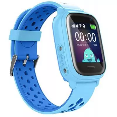 Смарт-часы UWatch KT04 Kid sport smart watch Blue (F_86980) - 2 Смарт-часы UWatch KT04 Kid sport smart watch Blue (F_86980) - 2