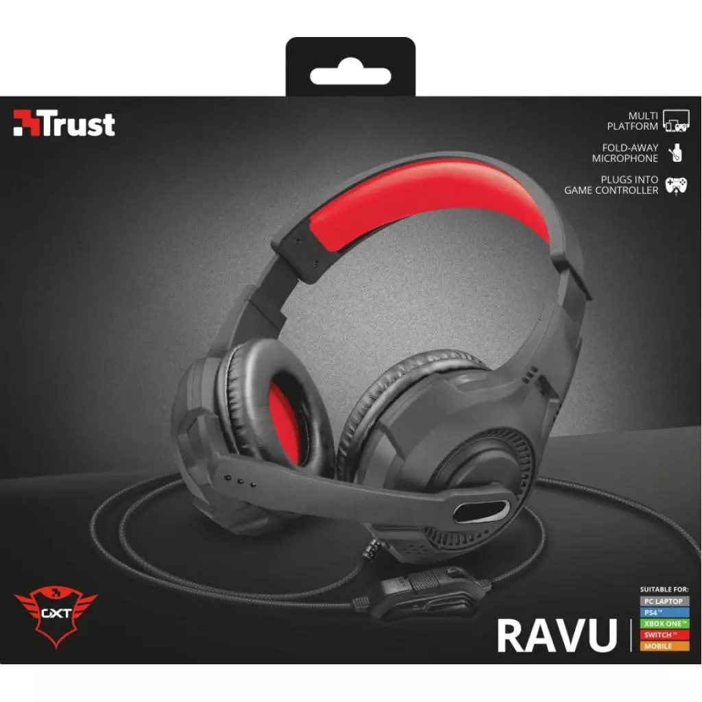 Наушники Trust GXT 307 Ravu 3.5mm (22450) - 6 Наушники Trust GXT 307 Ravu 3.5mm (22450) - 6