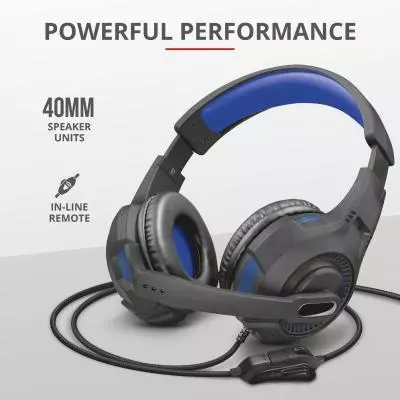 Наушники Trust GXT 307B Ravu Gaming Headset for PS4 3.5mm BLUE (23250) - 9