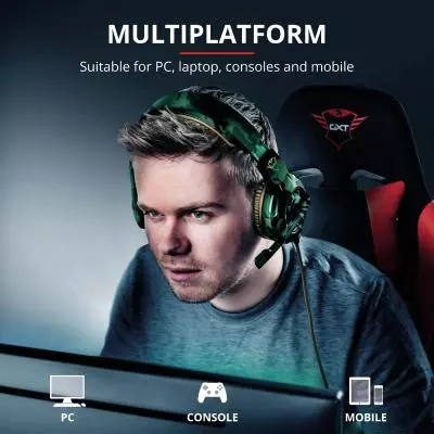 Наушники Trust GXT 310C Radius Gaming Headset Jungle camo (22207) - 7