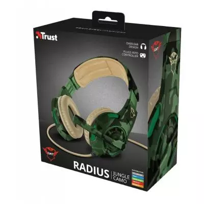 Наушники Trust GXT 310C Radius Gaming Headset Jungle camo (22207) - 10