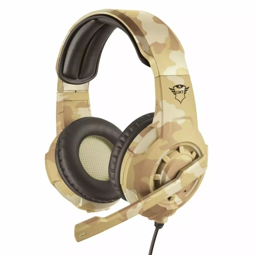 Наушники Trust GXT 310D Radius Gaming Headset Desert camo (22208)