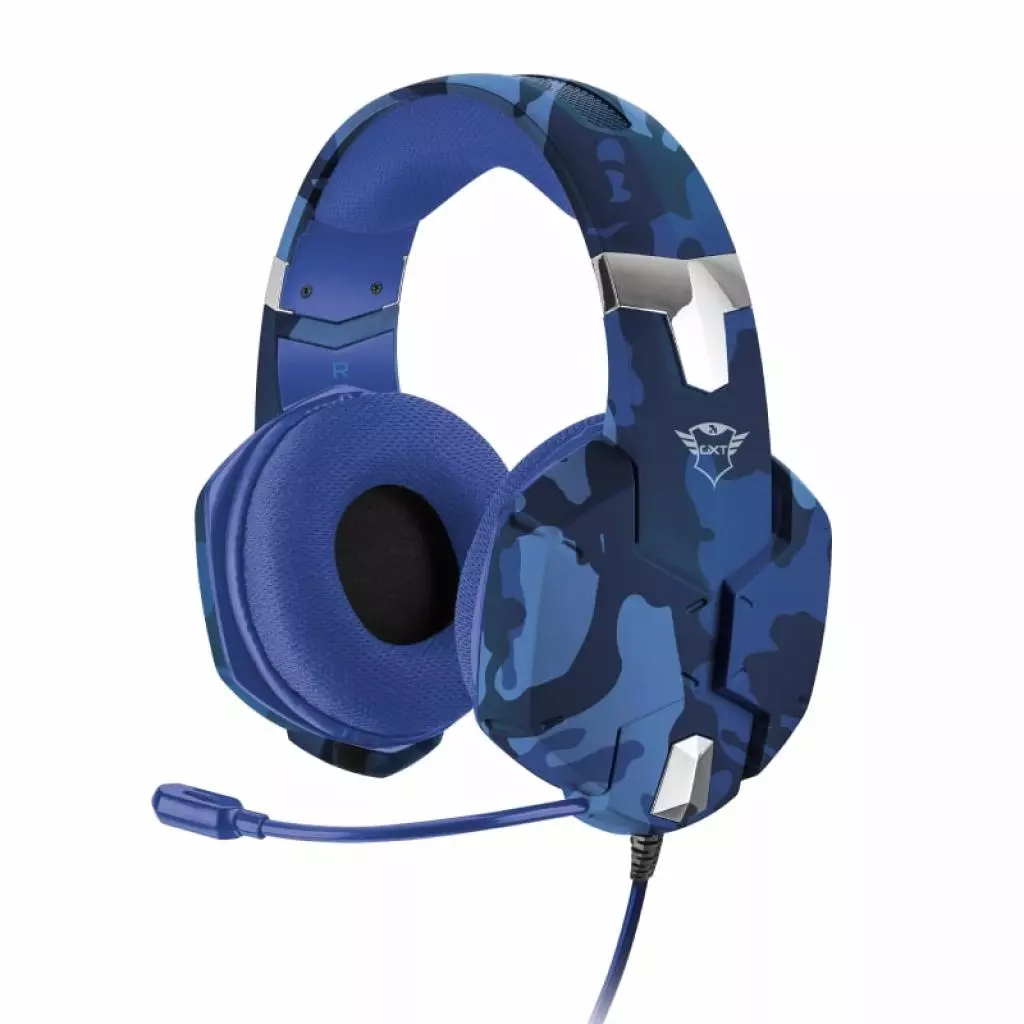 Наушники Trust GXT 322B Carus Gaming Headset for PS4 3.5mm BLUE (23249)