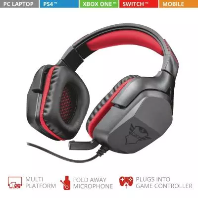 Наушники Trust GXT 344 Creon 3.5mm BLACK (22053) - 5