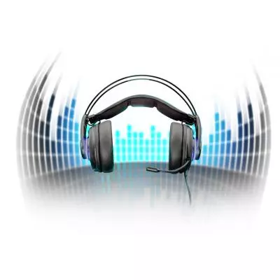 Наушники Trust GXT 383 Dion 7.1 Bass Vibration USB BLACK (22055) - 4 Наушники Trust GXT 383 Dion 7.1 Bass Vibration USB BLACK (22055) - 4