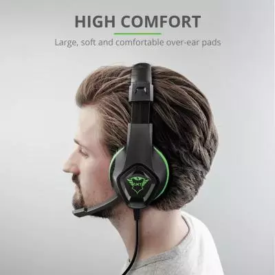 Наушники Trust GXT 404G Rana Gaming Headset for Xbox One 3.5mm GREEN (23346) - 5