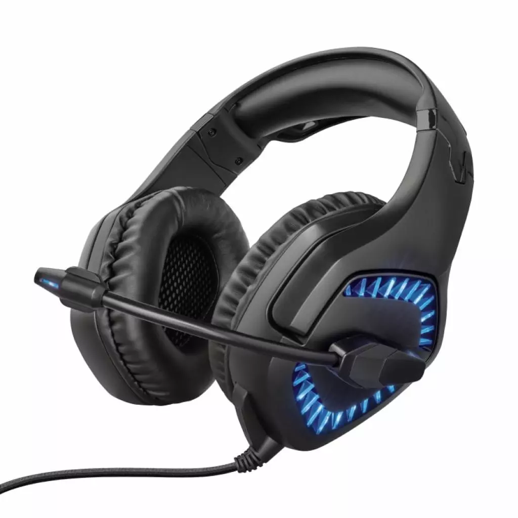Наушники Trust GXT 460 Varzz Illuminated Multiplatform Gaming Headset BLACK (23380) - 2 Наушники Trust GXT 460 Varzz Illuminated Multiplatform Gaming Headset BLACK (23380) - 2