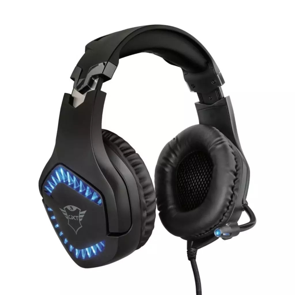 Наушники Trust GXT 460 Varzz Illuminated Multiplatform Gaming Headset BLACK (23380)
