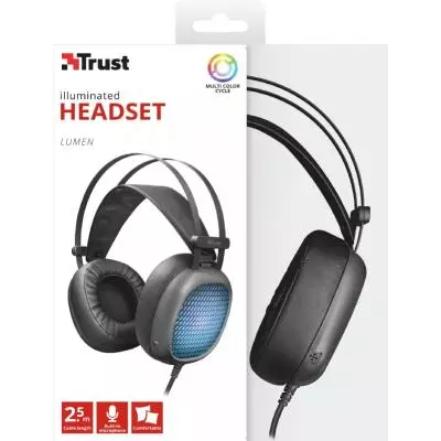 Наушники Trust Lumen Illuminated 3.5mm BLACK (22447) - 9
