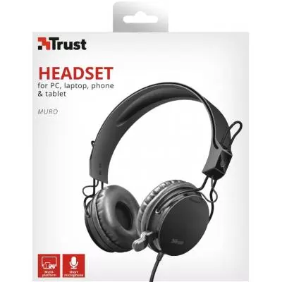 Наушники Trust Muro All-round 3.5mm BLACK (23107) - 7
