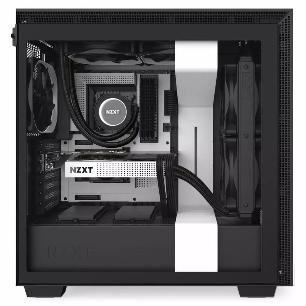 Корпус NZXT H710 White/Black (CA-H710B-W1) - 3 Корпус NZXT H710 White/Black (CA-H710B-W1) - 3