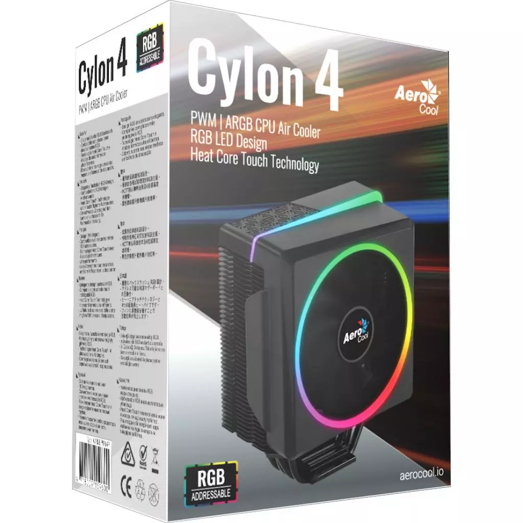 Кулер для процессора AeroCool Cylon 4 - 8 Кулер для процессора AeroCool Cylon 4 - 8