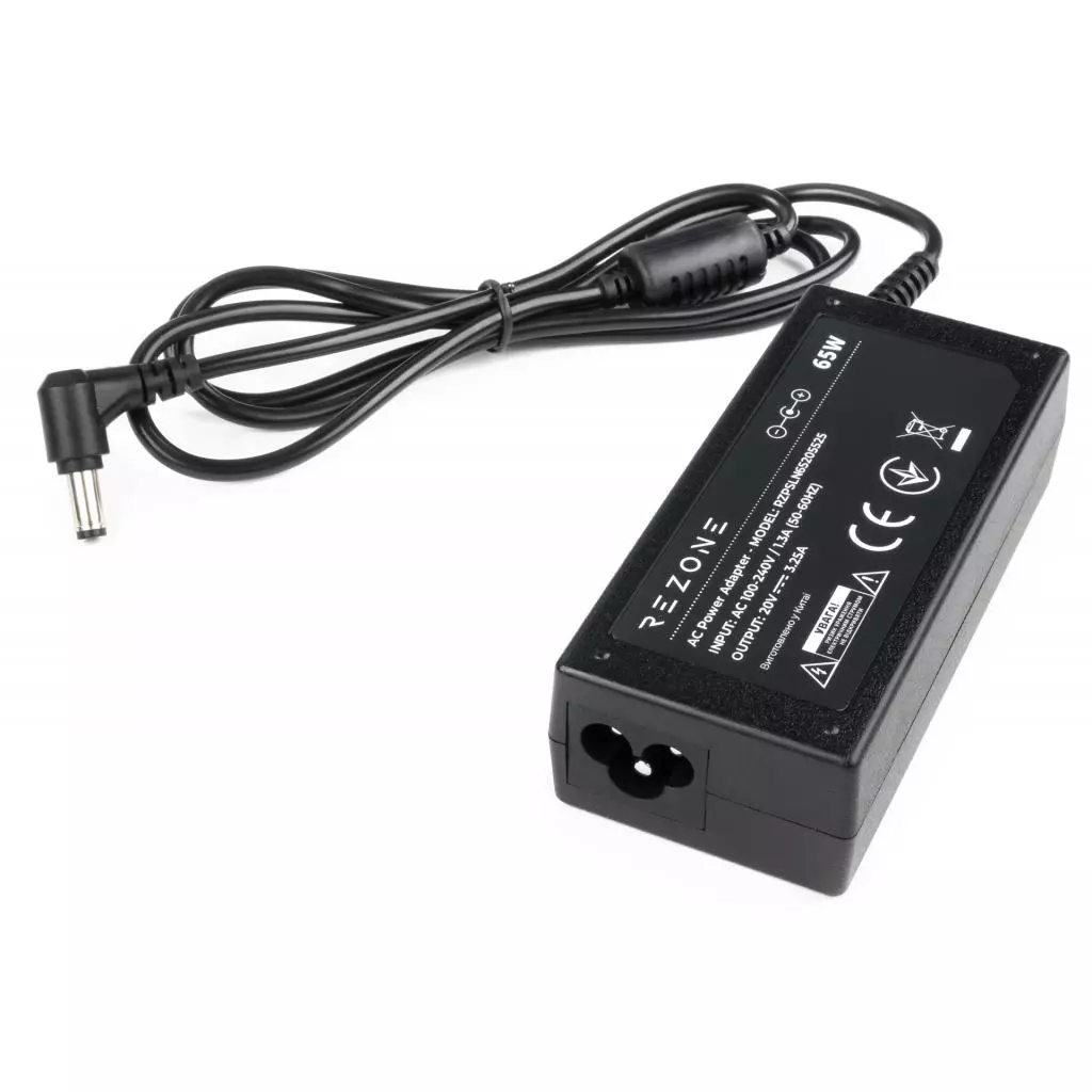 Блок питания к ноутбуку Rezone Lenovo 65W 20V 3.25А разъем 5.5*2.5 (RZPSLN65205525) - 2 Блок питания к ноутбуку Rezone Lenovo 65W 20V 3.25А разъем 5.5*2.5 (RZPSLN65205525) - 2
