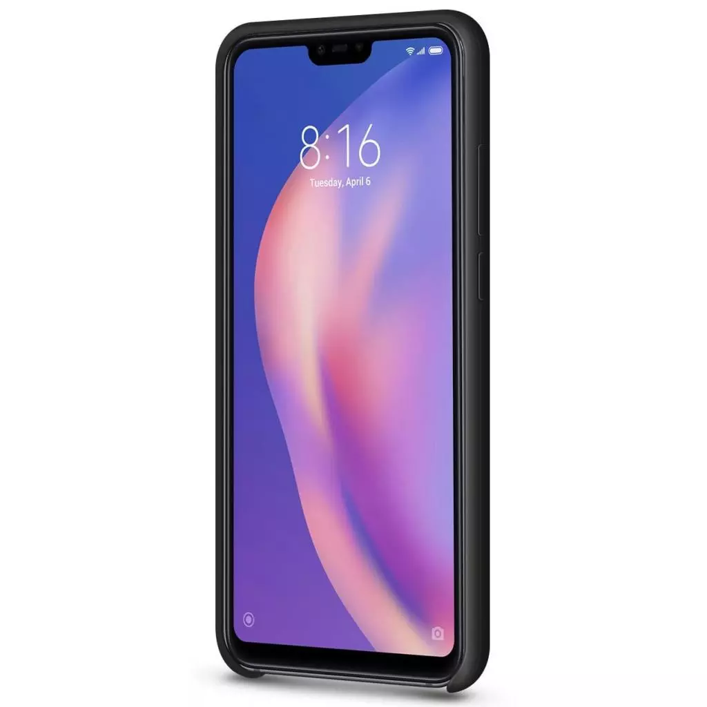 Чехол для моб. телефона MakeFuture Silicone Case Xiaomi Mi8 Lite Black (MCS-XM8LBK) - 4