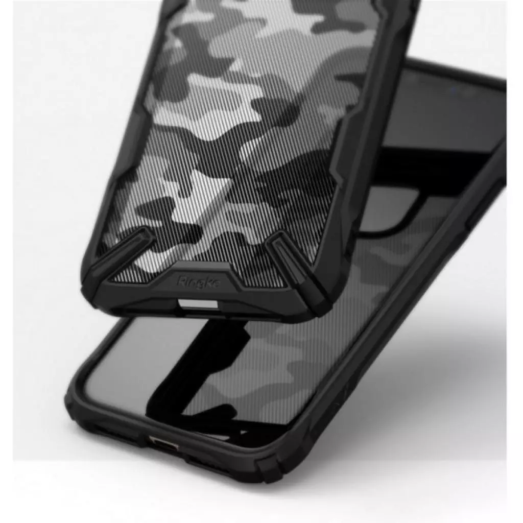Чехол для моб. телефона Ringke Fusion X Design для Apple iPhone 11 Pro Camo Black (RCA4601) - 1