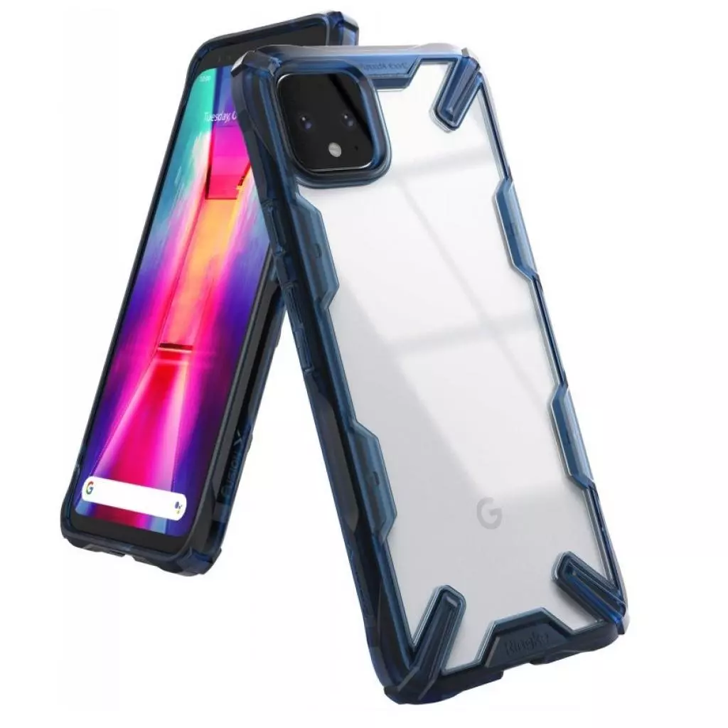 Чехол для моб. телефона Ringke Fusion X для Google Pixel 4 XL Space Blue (RCG4626)