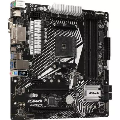 Материнская плата ASRock A320M PRO4 R2.0 - 3