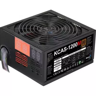 Блок питания AeroCool 1200W KCAS-1200М (KCAS-1200М) - 1