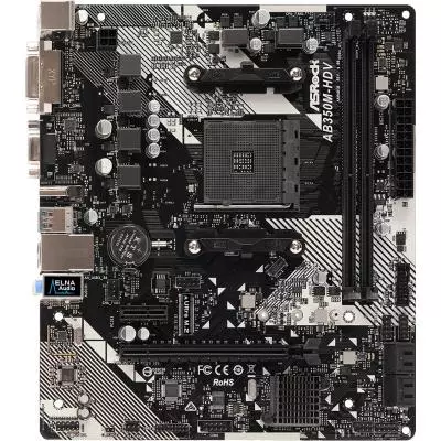 Материнская плата ASRock AB350M-HDV R4.0 - 1