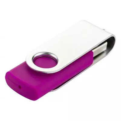 USB флеш накопитель eXceleram 8GB P1 Series Silver/Purple USB 2.0 (EXP1U2SIPU08) - 5