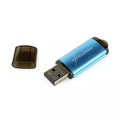 USB флеш накопитель eXceleram 64GB A3 Series Blue USB 3.1 Gen 1 (EXA3U3BL64) - 5