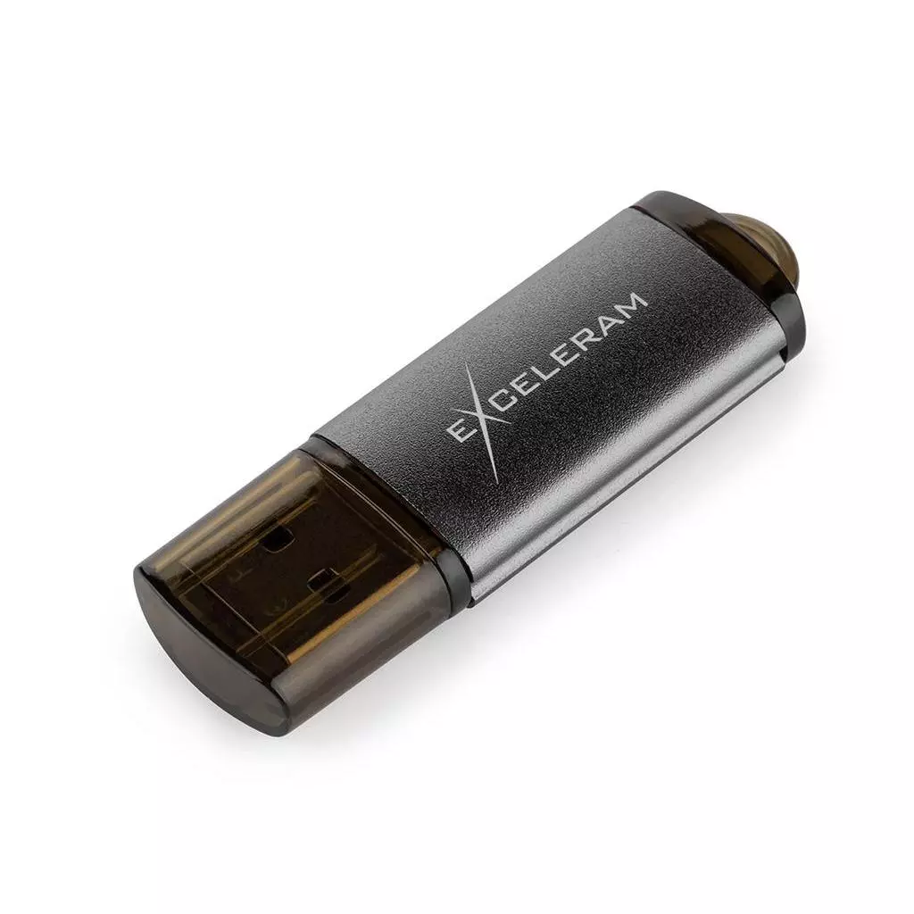 USB флеш накопитель eXceleram 128GB A3 Series Black USB 3.1 Gen 1 (EXA3U3B128) - 2