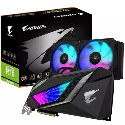 Видеокарта Gigabyte GeForce RTX2080 SUPER 8192Mb AORUS WATERFORCE (GV-N208SAORUS W-8GC)