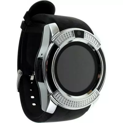 Смарт-часы UWatch V8 Black/Silver (F_58608) - 1 Смарт-часы UWatch V8 Black/Silver (F_58608) - 1