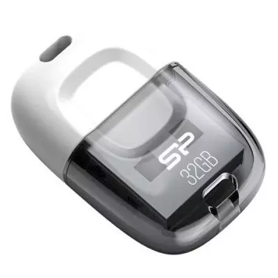 USB флеш накопитель Silicon Power 32GB Touch T09 White USB 2.0 (SP032GBUF2T09V1W) - 2 USB флеш накопитель Silicon Power 32GB Touch T09 White USB 2.0 (SP032GBUF2T09V1W) - 2