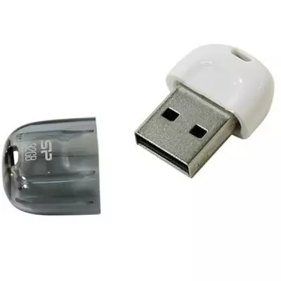 USB флеш накопитель Silicon Power 32GB Touch T09 White USB 2.0 (SP032GBUF2T09V1W) - 4 USB флеш накопитель Silicon Power 32GB Touch T09 White USB 2.0 (SP032GBUF2T09V1W) - 4