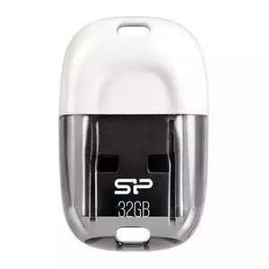 USB флеш накопитель Silicon Power 32GB Touch T09 White USB 2.0 (SP032GBUF2T09V1W)