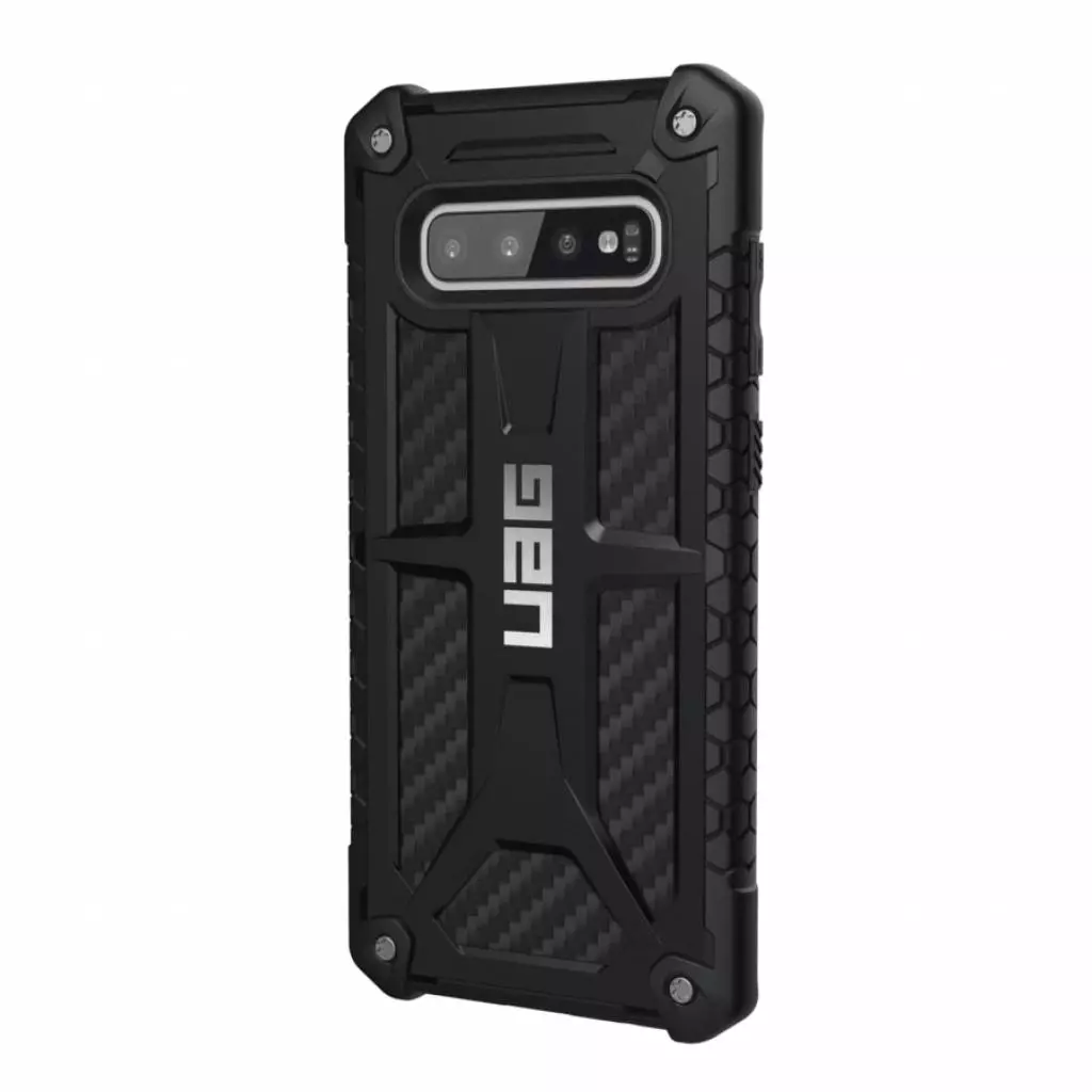 Чехол для моб. телефона Uag Samsung Galaxy S10+ Monarch,Carbon Fiber (211351114242) - 1 Чехол для моб. телефона Uag Samsung Galaxy S10+ Monarch,Carbon Fiber (211351114242) - 1