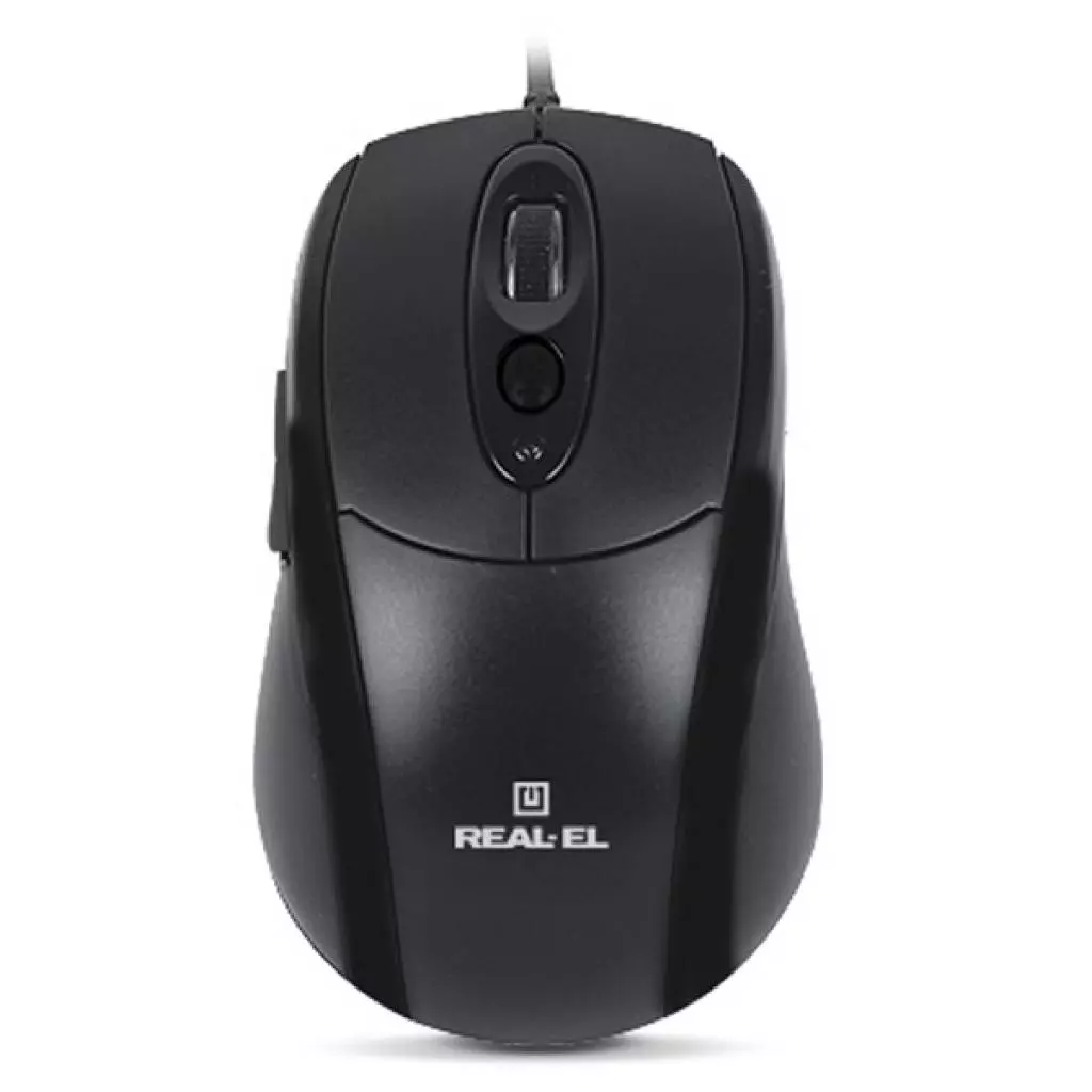 Мышка REAL-EL RM-290, USB, black - 1 Мышка REAL-EL RM-290, USB, black - 1