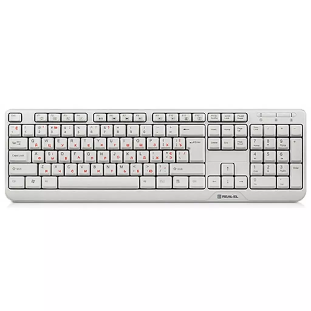 Комплект REAL-EL Standard 505 Kit, USB, white - 2