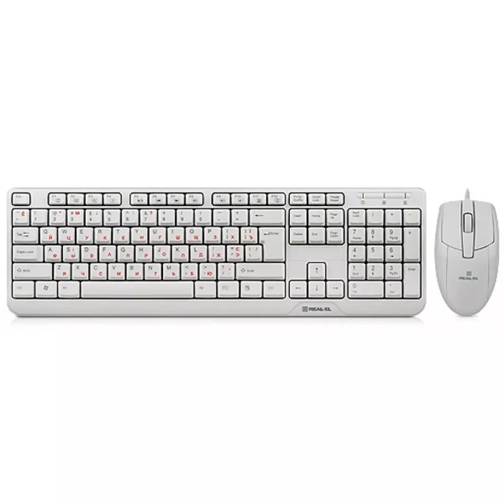 Комплект REAL-EL Standard 505 Kit, USB, white