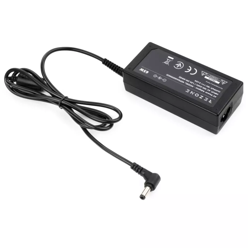 Блок питания к ноутбуку Rezone ASUS 65W 19V 3,42A разъем 5.5*2.5 (RZPSAS65195525) - 3 Блок питания к ноутбуку Rezone ASUS 65W 19V 3,42A разъем 5.5*2.5 (RZPSAS65195525) - 3
