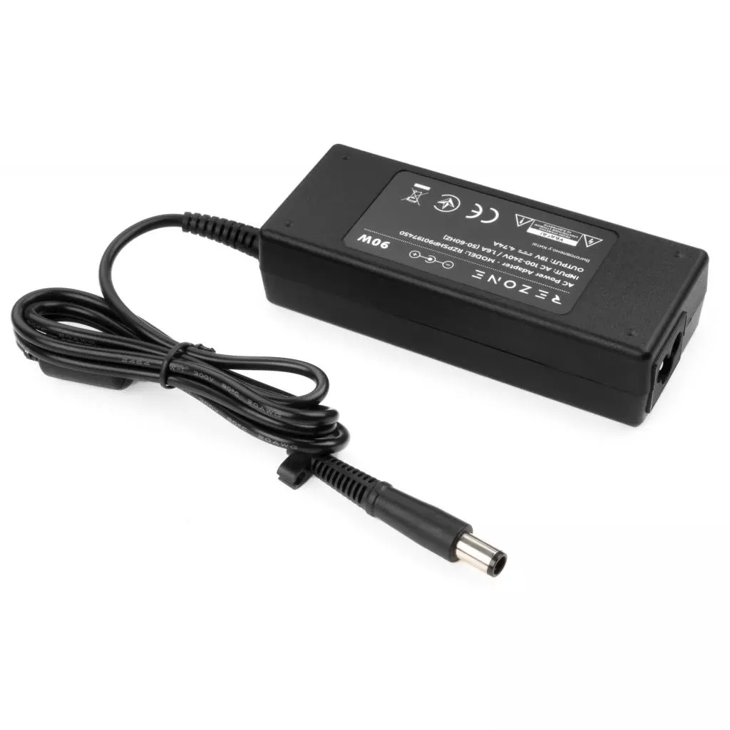 Блок питания к ноутбуку Rezone HP 90W 19.5V 4.74A разъем 7.4*5.0 (RZPSHP90197450) - 3 Блок питания к ноутбуку Rezone HP 90W 19.5V 4.74A разъем 7.4*5.0 (RZPSHP90197450) - 3
