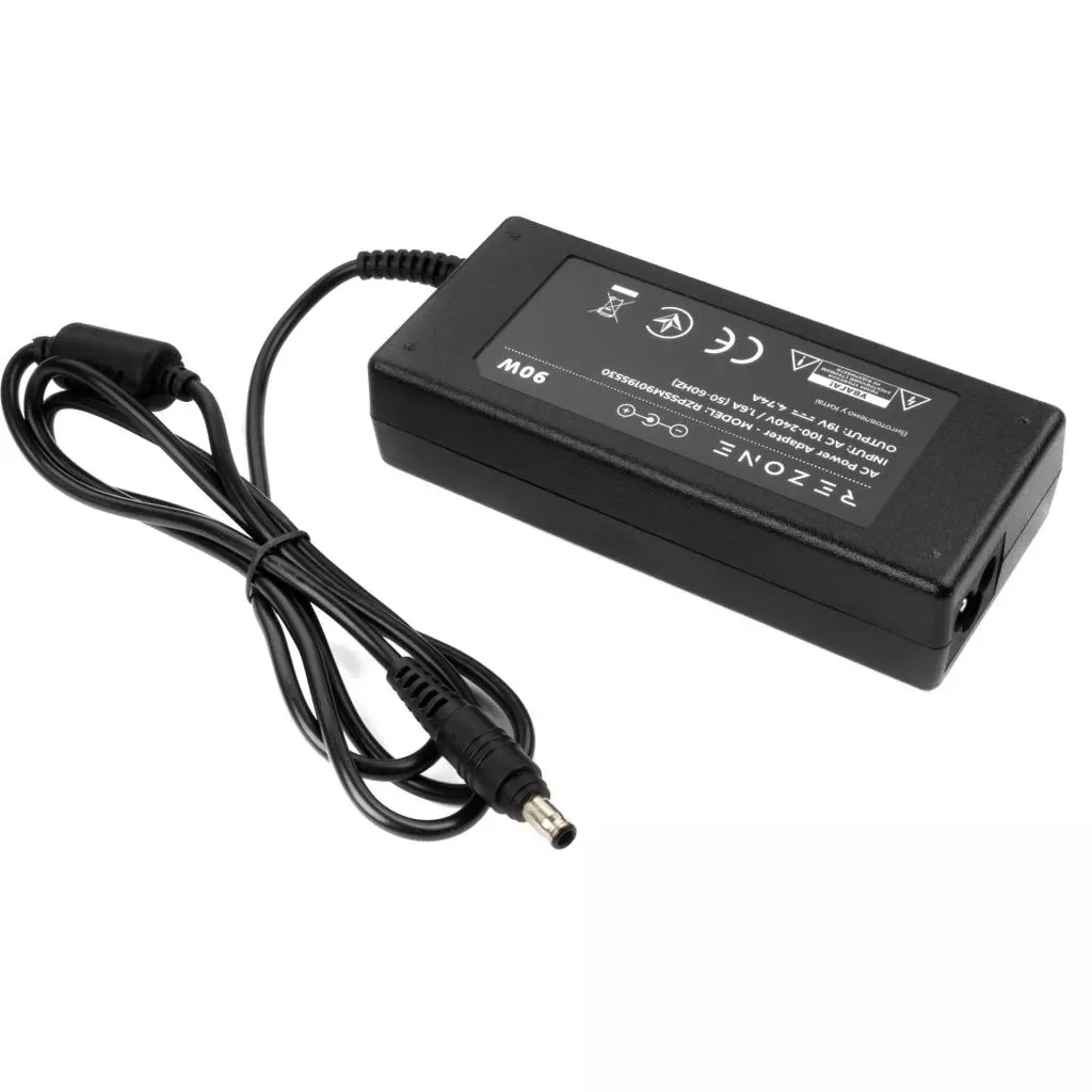 Блок питания к ноутбуку Rezone Samsung 90W 19V 4.74А разъем 5.5*3.0 (RZPSSM90195530) - 1 Блок питания к ноутбуку Rezone Samsung 90W 19V 4.74А разъем 5.5*3.0 (RZPSSM90195530) - 1
