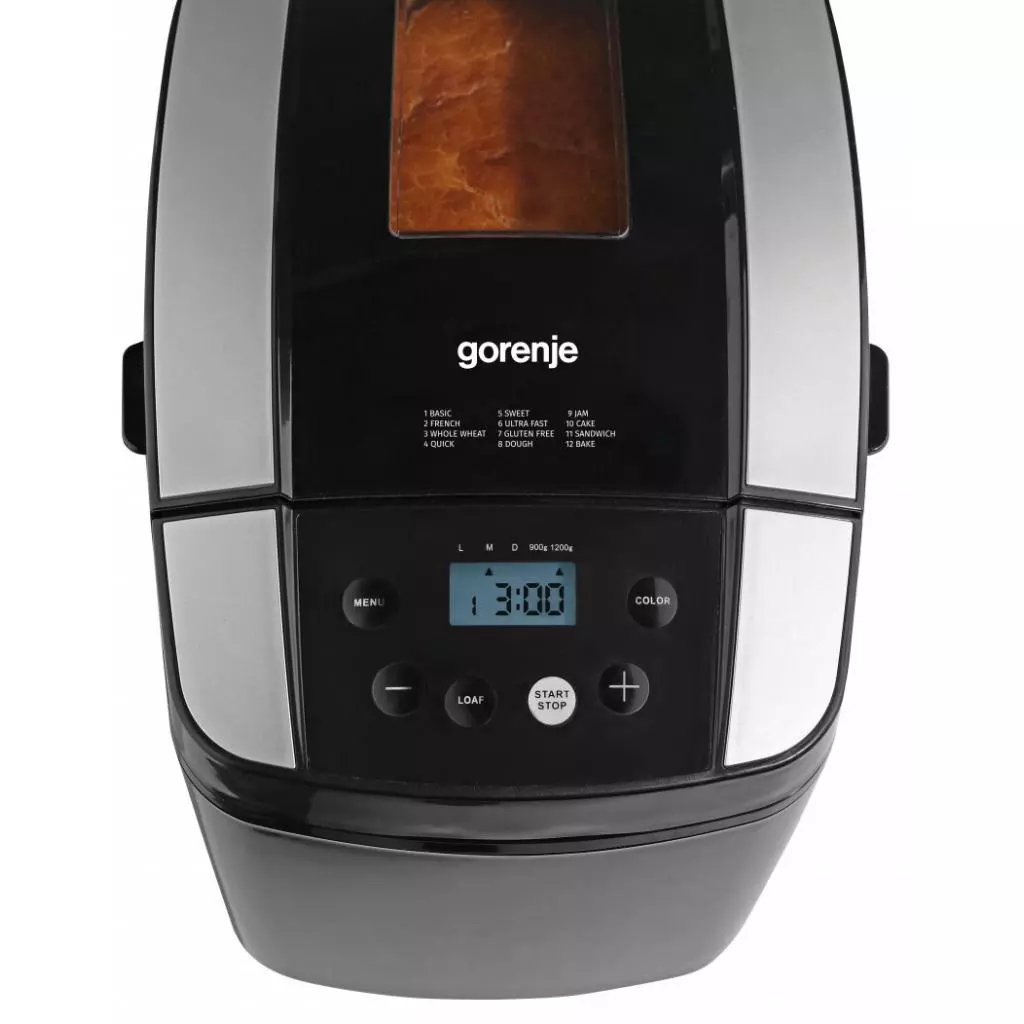 Хлебопечка Gorenje BM 1210 BK (BM1210BK) - 1 Хлебопечка Gorenje BM 1210 BK (BM1210BK) - 1