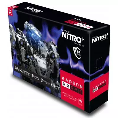 Видеокарта Sapphire Radeon RX 590 8192Mb NITRO+ (11289-02-20G) - 9 Видеокарта Sapphire Radeon RX 590 8192Mb NITRO+ (11289-02-20G) - 9