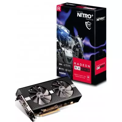 Видеокарта Sapphire Radeon RX 590 8192Mb NITRO+ (11289-02-20G) - 10 Видеокарта Sapphire Radeon RX 590 8192Mb NITRO+ (11289-02-20G) - 10