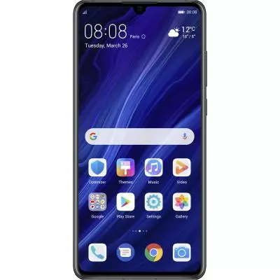 Мобильный телефон Huawei P30 6/128G Black (51093NDK/51093NDD)