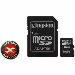 Карта памяти Kingston 16Gb microSDHC class 4 (SDC4/16GB)