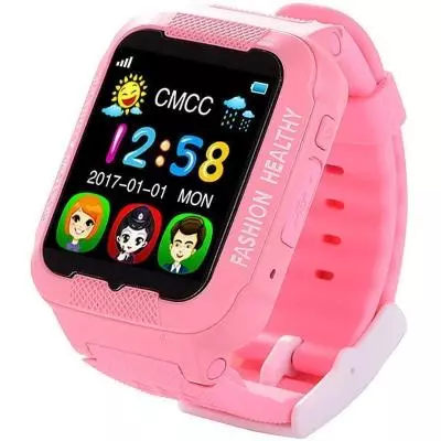 Смарт-часы UWatch K3 Kids waterproof smart watch Pink (F_51806) - 2