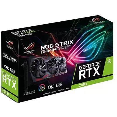 Видеокарта ASUS GeForce RTX2080 SUPER 8192Mb ROG STRIX OC GAMING (ROG-STRIX-RTX2080S-O8G-GAMING) - 5 Видеокарта ASUS GeForce RTX2080 SUPER 8192Mb ROG STRIX OC GAMING (ROG-STRIX-RTX2080S-O8G-GAMING) - 5